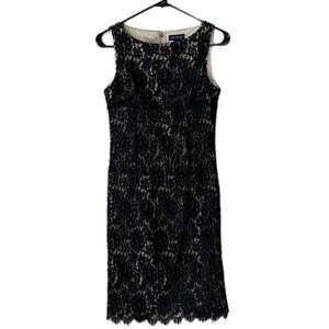 Ann Taylor Lace Sleeveless Dress